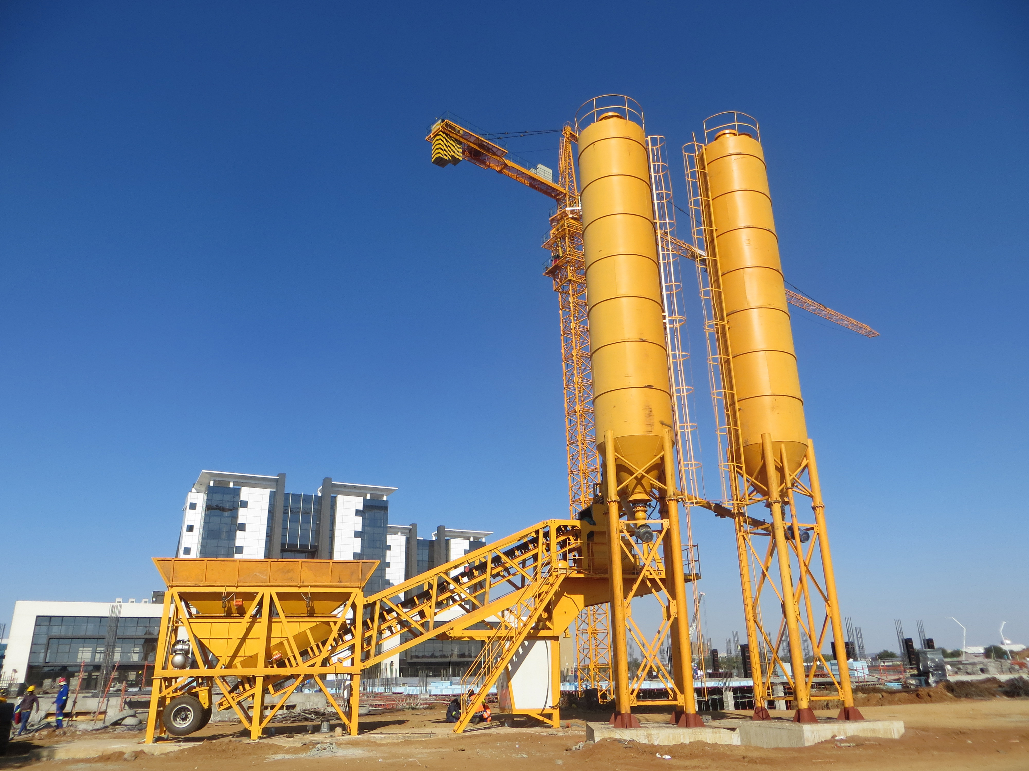 mobile concrete batching plant for sale