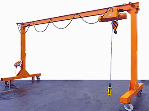 portable 2 ton gantry crane of Weihua group for sale 