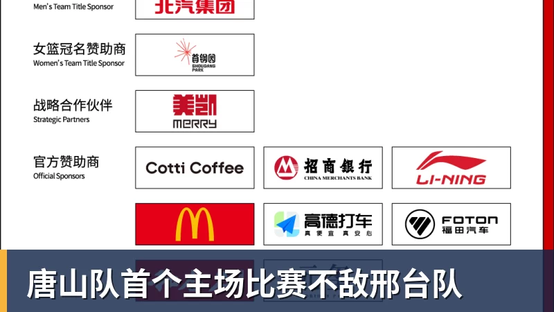 唐山队首个主场比赛不敌邢台队