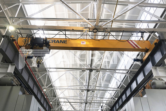 single girder workshop crane