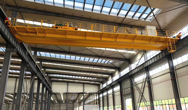 double girder top running crane