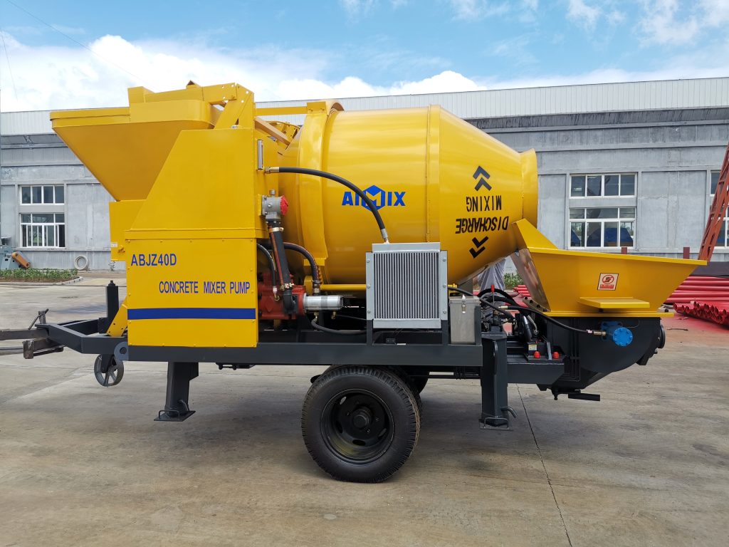 portable concrete pump 30meters