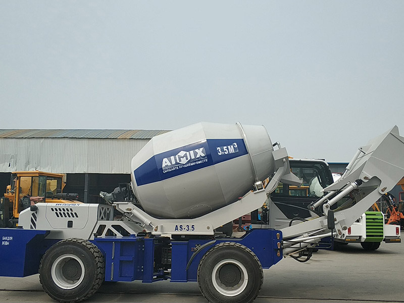 AIMIX Self Loading Concrete Mixer Machine With Reasonable Price