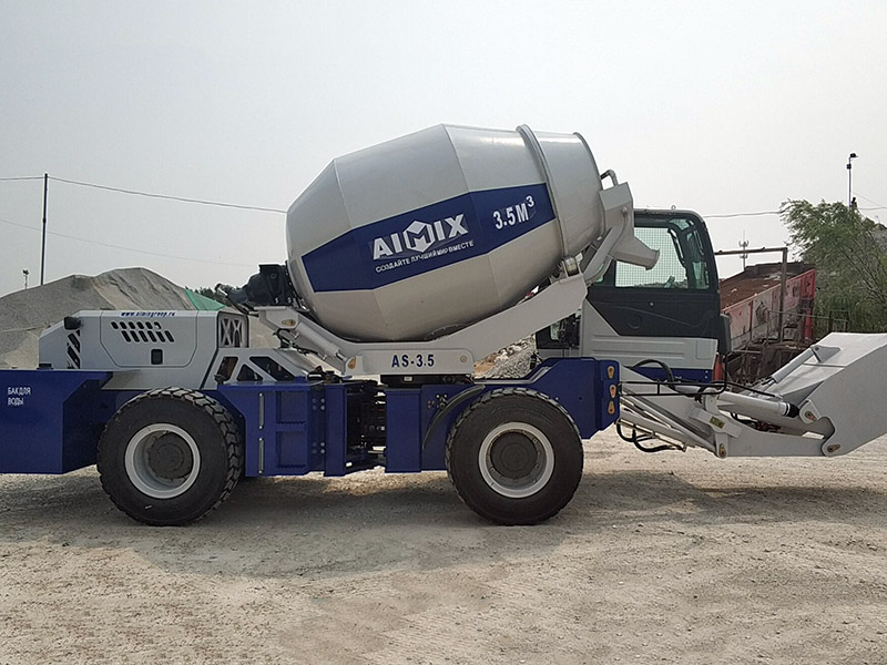 AIMIX Slef Load Concrete Mixer Truck