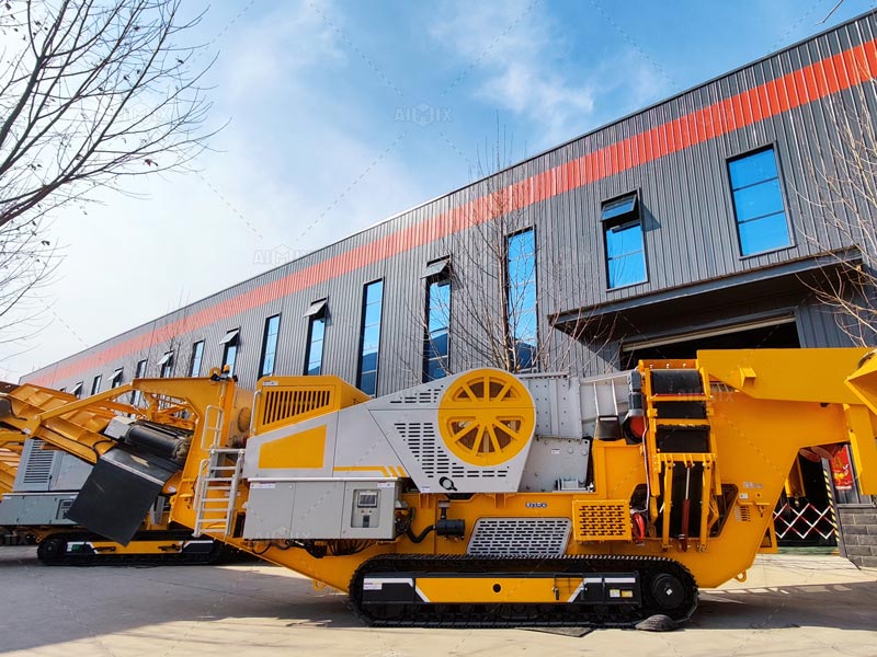 Crawler Type Mobile Jaw Crusher