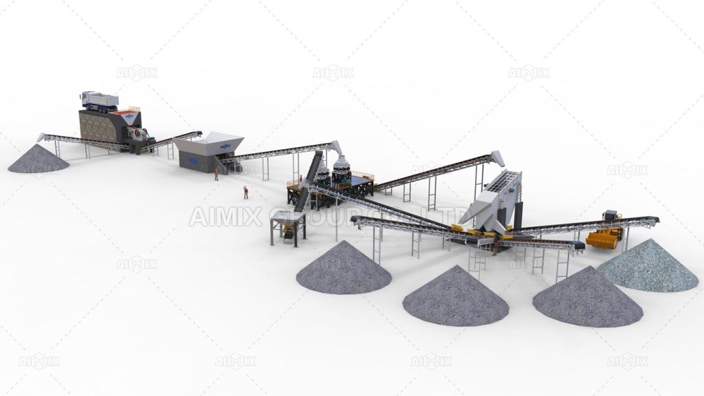 150TPH Sand Production Plant