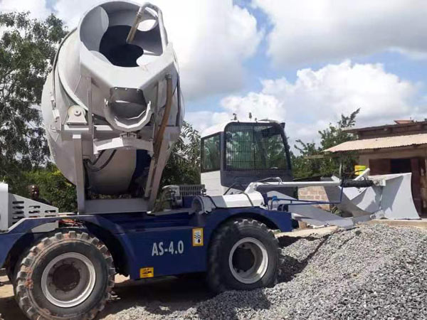 Self Loading Mixer Truck in Tanzania