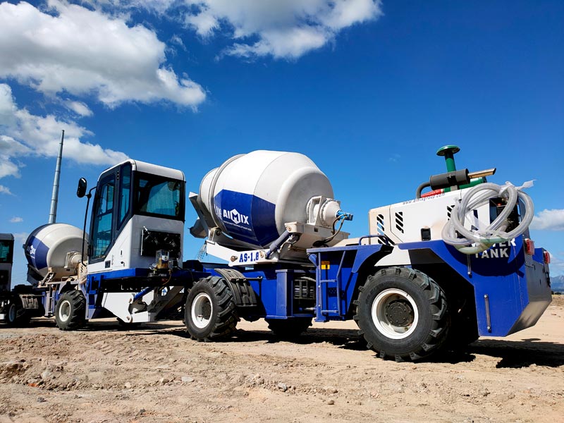 AS-1.8 Self Loading Mobile Concrete Mixer in the Philippines