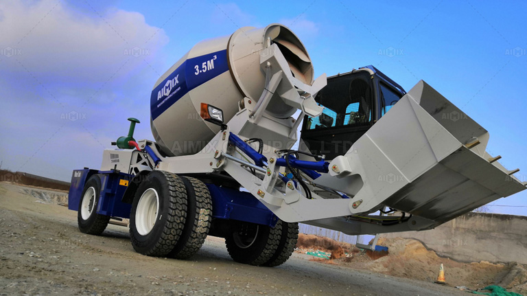 Aimix-AS-3.5C-Self-Loading-Concrete-Mixer-In-Malaysia