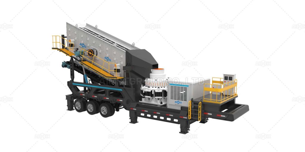 cone mobile crusher plants