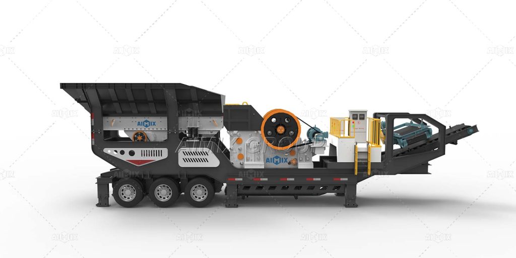 jaw mobile crusher plant