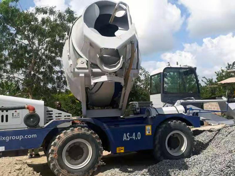 Self load mixer in Tanzania