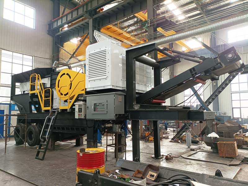 crushing plant mobile jaw