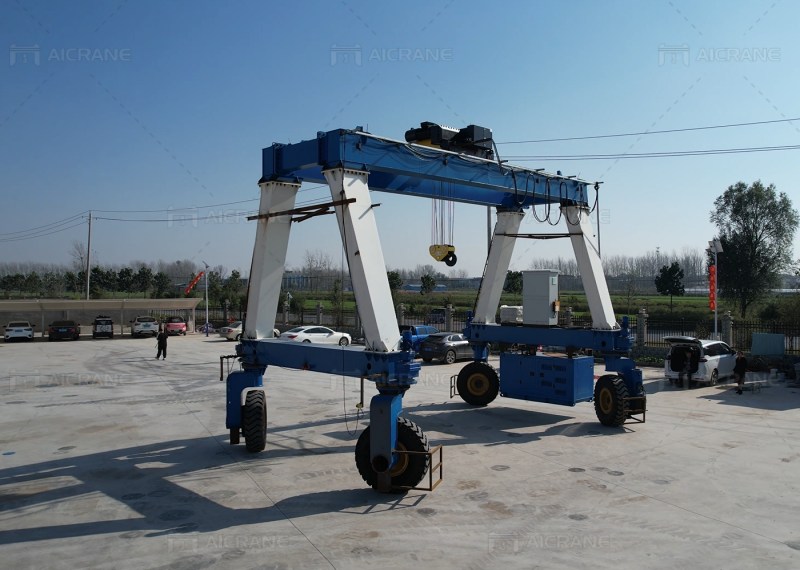 rubber gantry crane