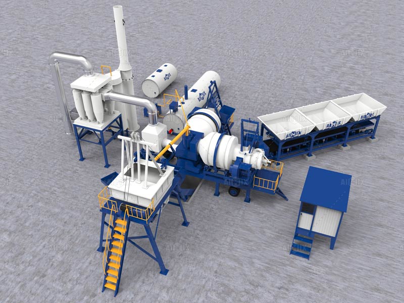 Simple Mobile Asphalt Plant