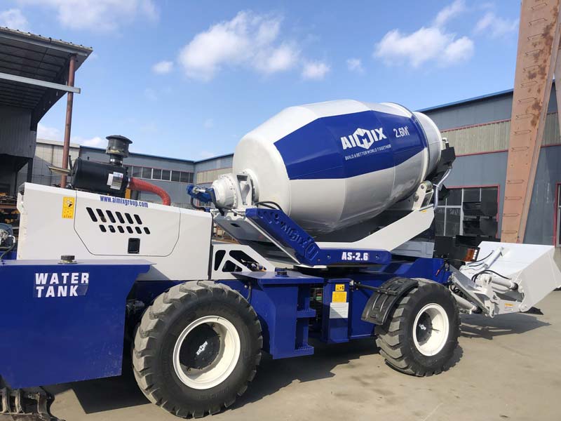 AS-2.6 Self Loading Transit Mixer Truck in The Philippines