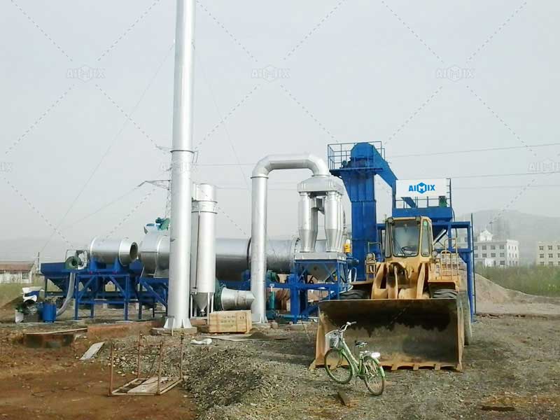 Continuous Asphalt Batching Plant in Afghanistan