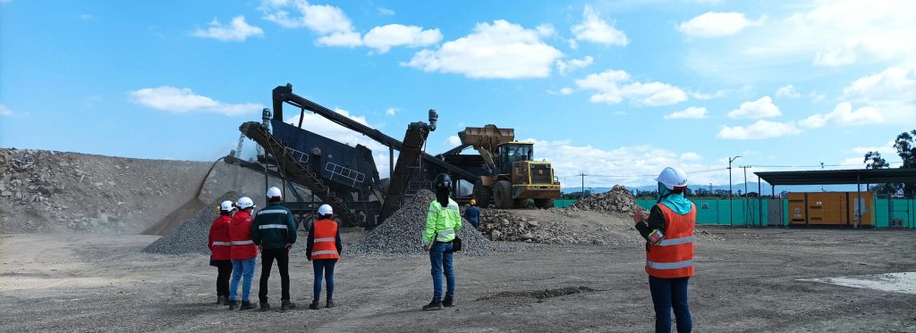 mobile impact crusher plant