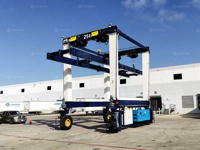 rubber tyred gantry crane price